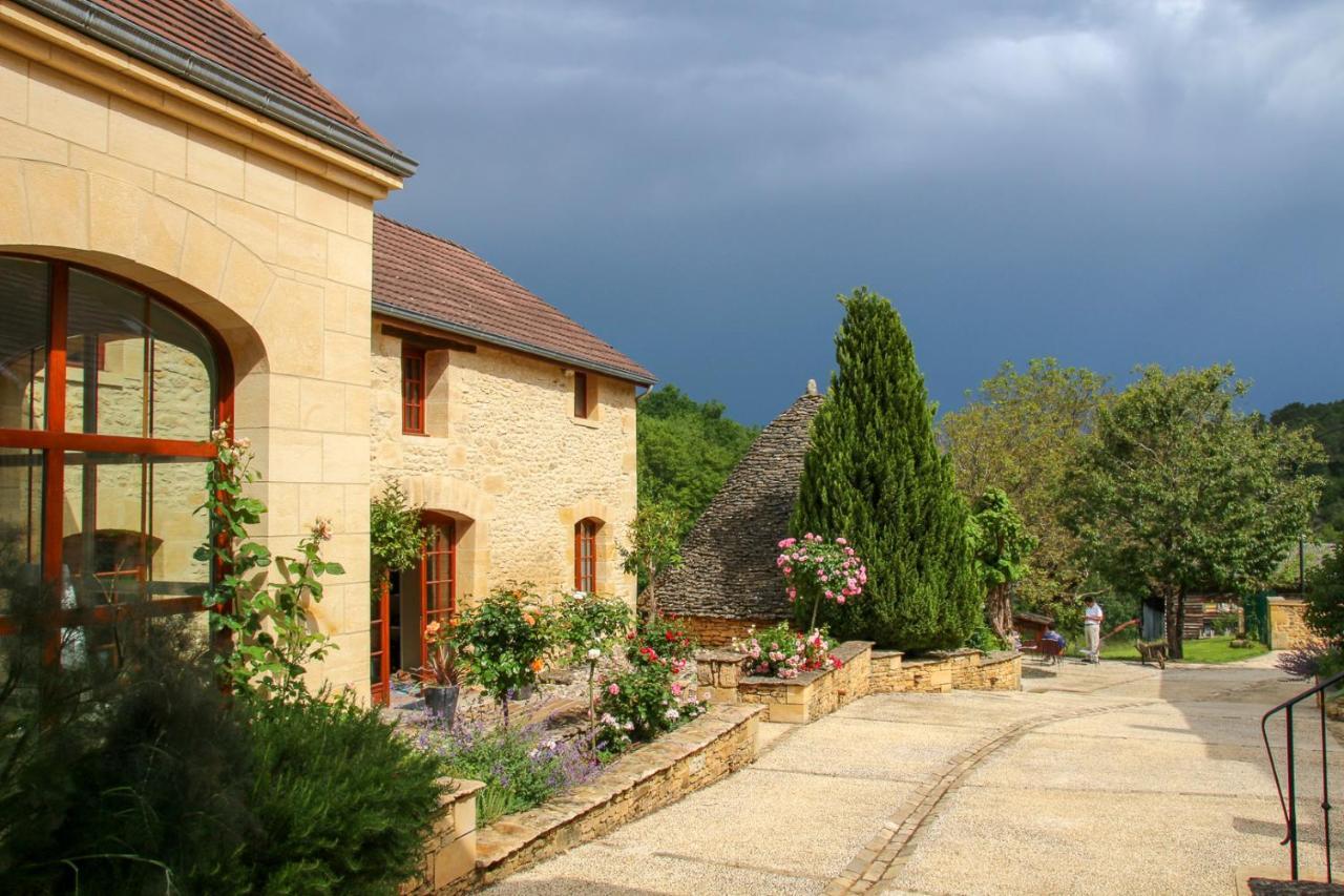 Aux Bories De Marquay, Chambres D'Hotes B&B Avec Piscine Et Spa Pres De Sarlat ภายนอก รูปภาพ