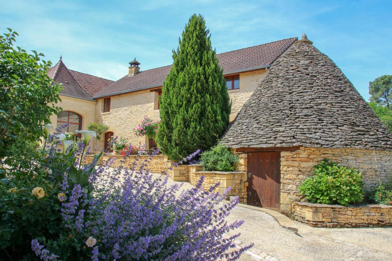 Aux Bories De Marquay, Chambres D'Hotes B&B Avec Piscine Et Spa Pres De Sarlat ภายนอก รูปภาพ